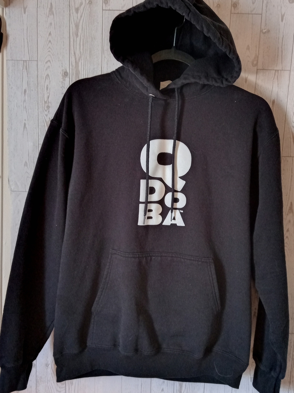 Qdoba Pullover Pocket Hoodie Women's Size M